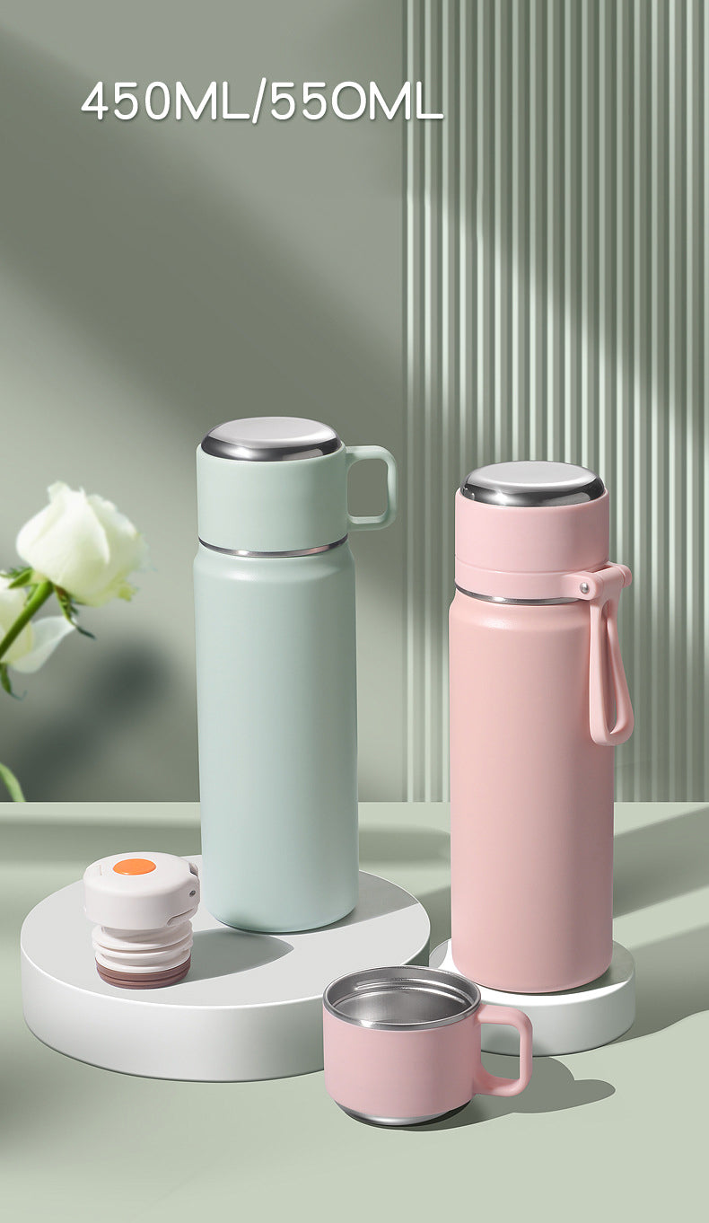 Anti Slip Handle Stainless Steel Vacuum Household Outdoor Travel Hot Water Storage Insulated Flask detail