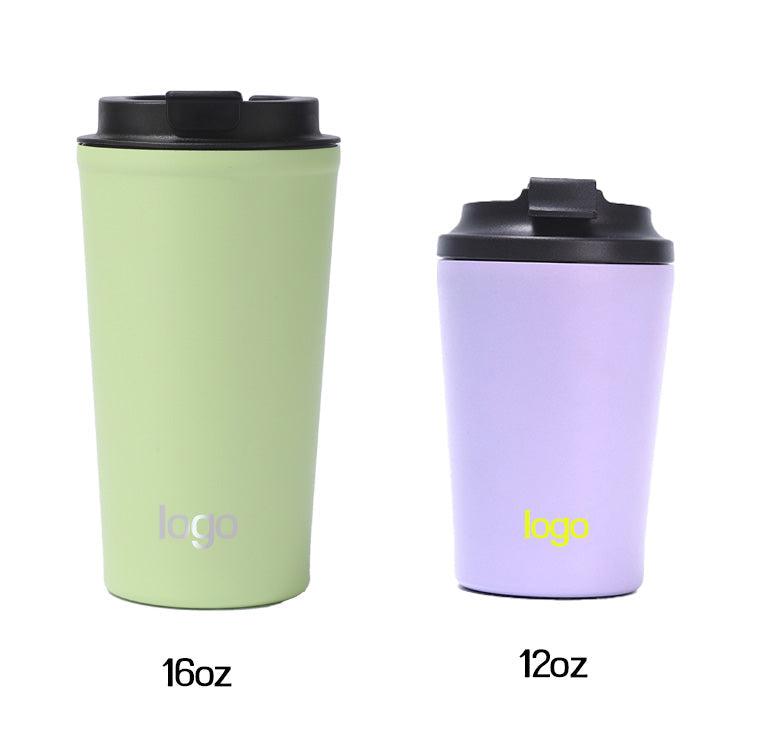 16oz 12oz Double Wall Insulated Stainless Steel Tumbler Vacuum Coffee Mug With Lid For Travel detail