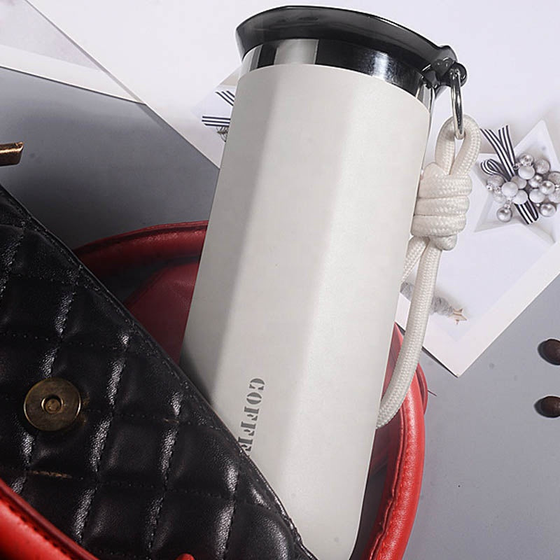 350ml 500ml Double Wall Stainless Steel Coffee Mug Business Office Gift Accompanying Tumbler Cup detail