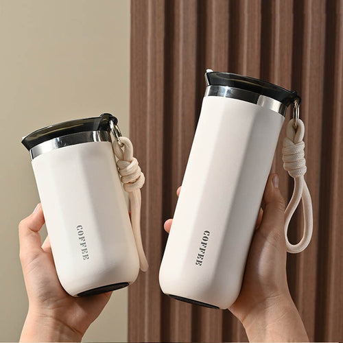 350ml 500ml Double Wall Stainless Steel Coffee Mug Business Office Gift Accompanying Tumbler Cup