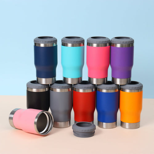 14oz Stainless Steel Vacuum Insulated Ice Cup Drinking Cooler With Bottle Opener Beer Mug And Party