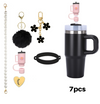 14oz Mini Portable Stainless Steel Tumbler Mug With Sturdy Handle And Straw For Kids Back To School color option