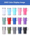 20oz 30oz Reusable Vacuum Insulated Beer Coffee Mug Travel Mug Transparent Plastic Cup Lid With Handle