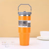 20oz 30oz Vacuum Insulated Tumbler Keeps Drinks Hot And Cold 6-12 Hours With Foldable Straw color option