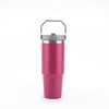 20oz 30oz Vacuum Insulated Tumbler Keeps Drinks Hot And Cold 6-12 Hours With Foldable Straw color option