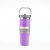 20oz 30oz Vacuum Insulated Tumbler Keeps Drinks Hot And Cold 6-12 Hours With Foldable Straw color option