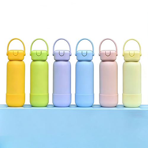 740ml 304 Stainless Steel Portable Suction Nozzle Cup Give Away Straws And Straw Brushes