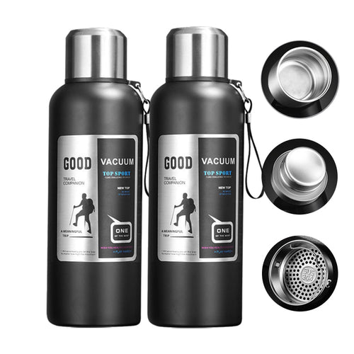 20oz 26oz 33oz 50oz 66oz All Stainless Steel Vacuum Insulated Water Bottle Large Capacity For Camping