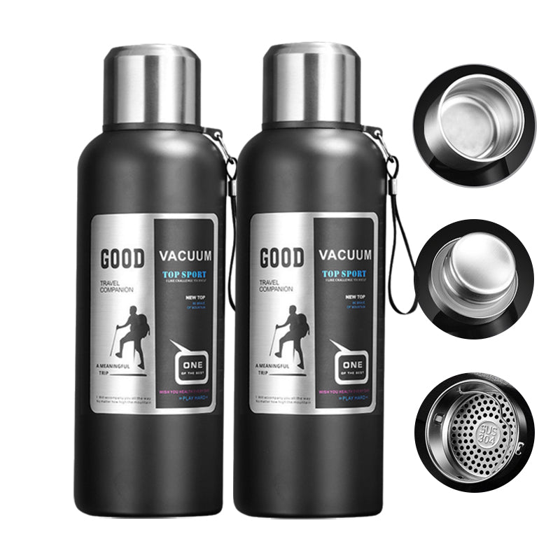 20oz 26oz 33oz 50oz 66oz All Stainless Steel Vacuum Insulated Water Bottle Large Capacity For Camping