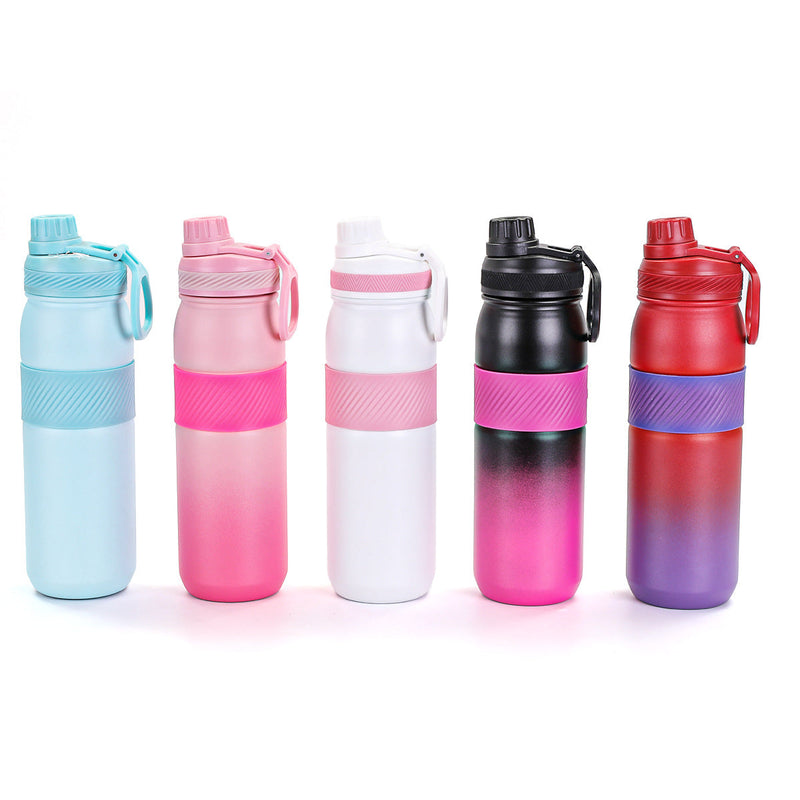 14oz 16oz 22oz Rugged Leak Proof Stainless Steel Gym Thermoses Straight For Hot and Cold detail