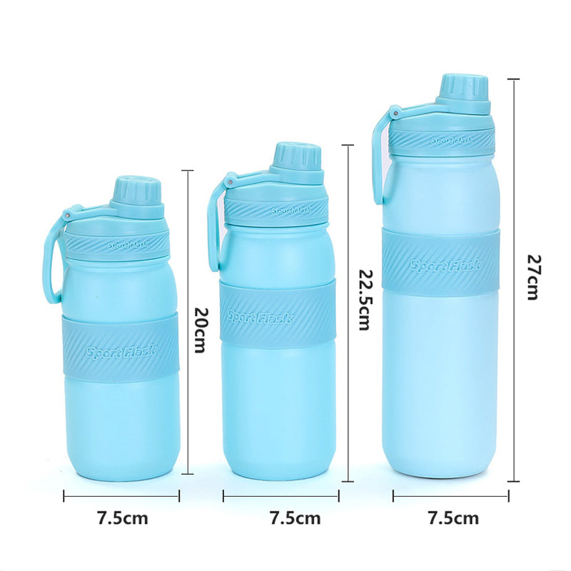 14oz 16oz 22oz Rugged Leak Proof Stainless Steel Gym Thermoses Straight For Hot and Cold detail