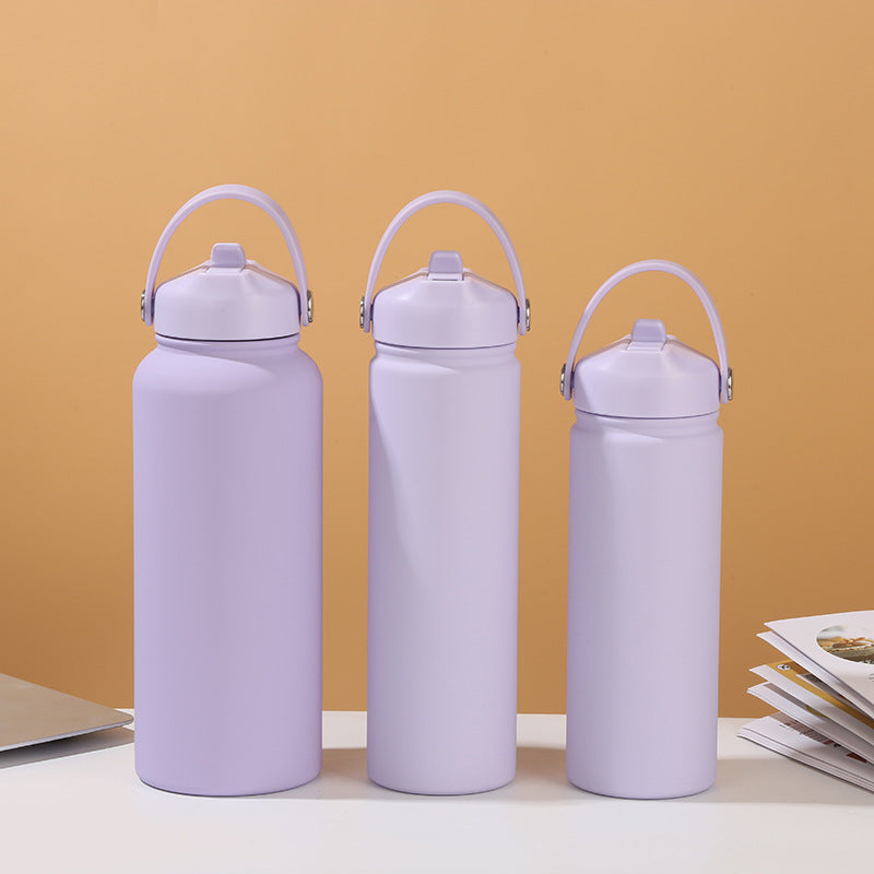 12oz 16oz 32oz 40oz Large Capacity BPA Free Stainless Steel Vacuum Flasks Thermos For Sports Trekking detail