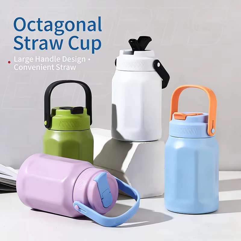 600ml Stainless Steel Vacuum Sports Thermos Flask 6-12 Hours Thermal Insulation For Students Travel detail